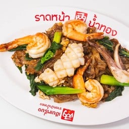 ผัดซีอิ๊วทะเล เส้นใหญ่