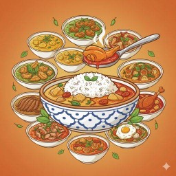 ร้านข้าวแกงอิ่มจัง