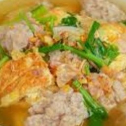 Ki03.42 ไข่น้ำ 3 ฟอง หมูสับ 150 กรัม