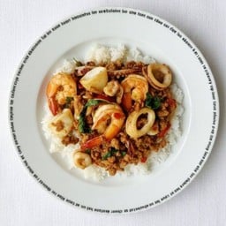 กะเพรารวม combo บิ๊กบึ้มราดข้าวหอมมะลิ