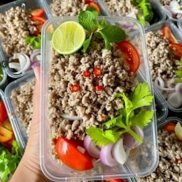 ยำโครตหมูสับ