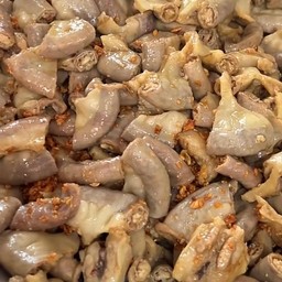 ข้าวไส้อ่อนผัดกระเทียม