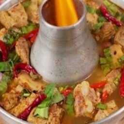 KK01.21 ต้มแซ่บกระดูกอ่อนใบพายหมู 300 กรัม หม้อไฟ