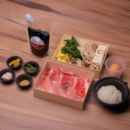 Sukiyaki Set - Tokusen Rousu A5 (สุกี้ยากี้)