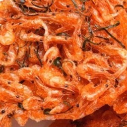 Ki08.37 กุ้งฝอยลอยแพ 150 กรัม ใส่ไข่ 1 ฟอง