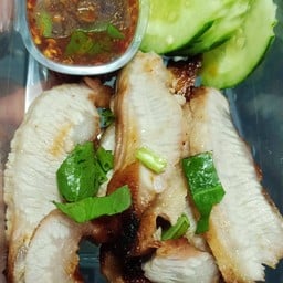 คอหมูย่าง จิ้มแจ่ว