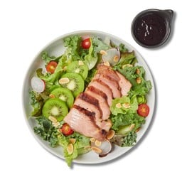 สลัดหมูเคล Pork kale salad