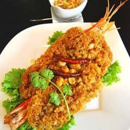 Ki08.41 ยำกุ้งฟู  + ยำมะม่วง