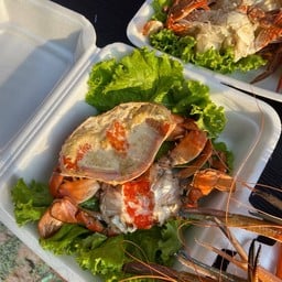 ปูไข่นึ่งนมสด