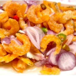 Ki08.45 ยำกุ้งแห้ง 100 กรัม