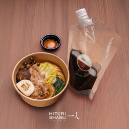 Sukiyaki Pork Udon (อูด้ง)