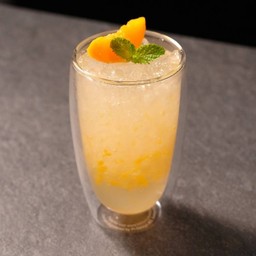 French Peach Citrus Soda