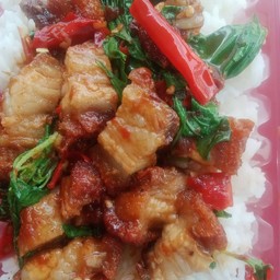 ข้าวมันไก่ ข้าวหมูแดง ข้าวหมูกรอบ และอาหารตามสั่ง 429