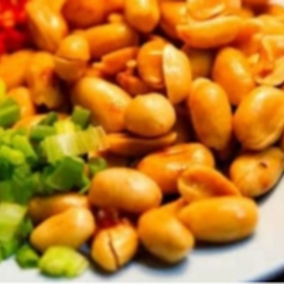 Ki08.74 ยำถั่วลิสงทอด 100 กรัม