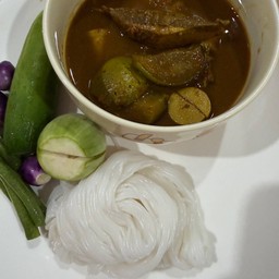 แกงไตปลา +ไข่ต้ม