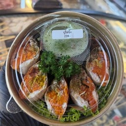 ปูไข่นึ่ง 5 ชิ้น