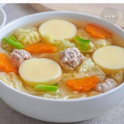 ต้มจืดไข่น้ำ หมูสับ