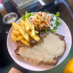 สเต๊กพอร์คช็อป Pork Chop Steak