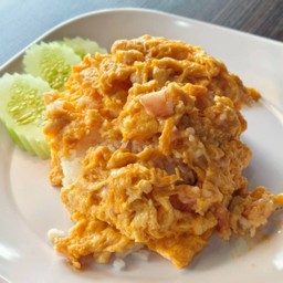 ข้าวไข่ข้นกุ้ง