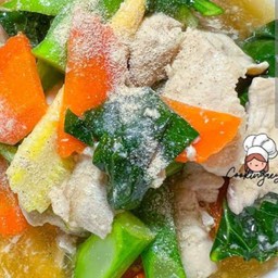 [อร่อยซ่ากับโค้ก] ราดหน้าหมู +  โค้ก ออริจินัล (กระป๋อง)