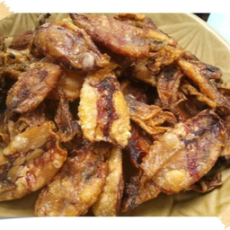 Ki08.15 ทอดกรอบปลาหมึกแห้ง 100 กรัม