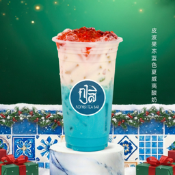 บลูฮาวายโยเกิร์ตปีโป้