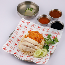 ข้าวมันไก่ผสม