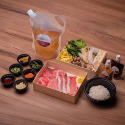 Shabu Set - HITORI Singnature A5 Set (ฮิโตริซิกเนเจอร์ A5)