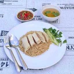 ข้าวมันไก่ต้ม