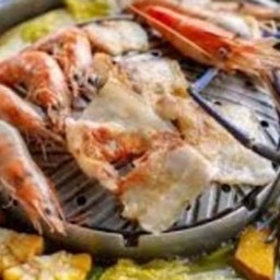 KL01.15 กุ้งกระทะ 300 กรัม ครบชุดแล้ว/เลือกเพิ่มได้อีก