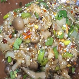 ชุปเห็ด ใส่มะเขือเปาะ