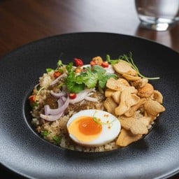 ข้าวผัดปลาสลิดแดดเดียว