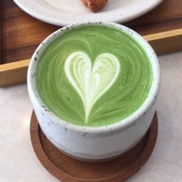 Hot Kōri no yame Matcha latte (LM)