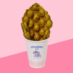 บับเบิ้ลวาฟเฟิล - แป้งมัทฉะ