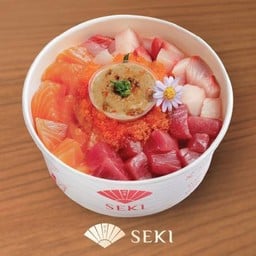 Mixed Sashimi & Kanimiso Don