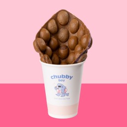 บับเบิ้ลวาฟเฟิล - แป้งมันม่วง