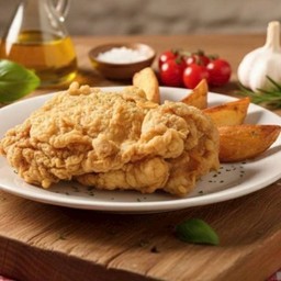 ไก่ทอด + มันเวจ