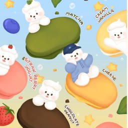 Sand cookies box set