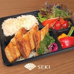 Grilled Shima Hokke Set