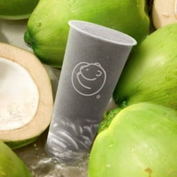 มะพร้าวหอมงาดำนมสดปั่น