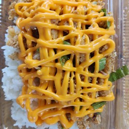 ข้าวยำผงต้มยำ.ราดซีสโตะ(พิเศษ)