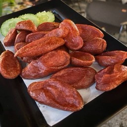 ไส้กรอกทอด