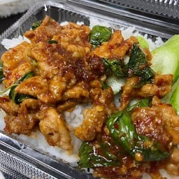 หอมกับข้าวตามสั่ง&ปูไข่ดอง