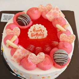 เค้กสตอเบอรี่ทอร์ทเทอ 1ปอนด์