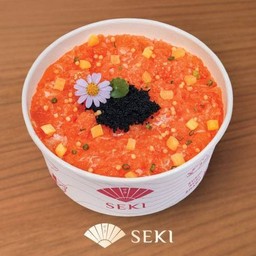 Super Negi Salmon Don