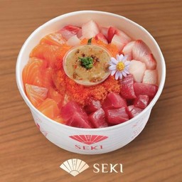 Mixed Sashimi & Kanimiso Don