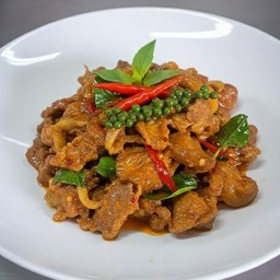 ผัดเผ็ดหมูป่า