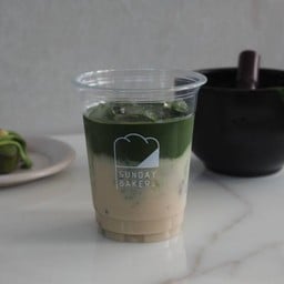 Iced Kōri no yame Matcha latte (LM)
