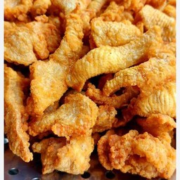 หนังไก่ทอด(แคบไก่)