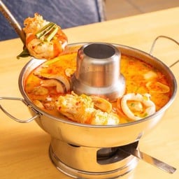 ต้มยำรวมมิตรทะเล น้ำข้น